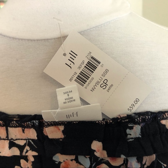 NWT J.Jill over the shoulder tunic - Picture 8 of 8